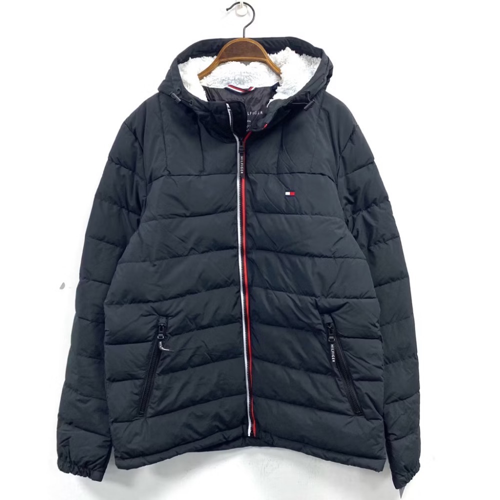 男-TOM 防風連帽舖棉外套-細節圖8