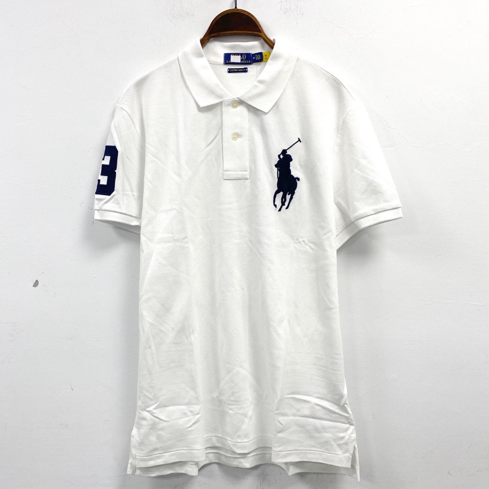 男-3號馬繡花網眼 POLO 衫-細節圖6