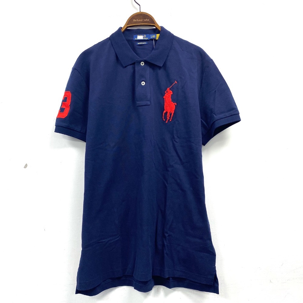 男-3號馬繡花網眼 POLO 衫-細節圖7