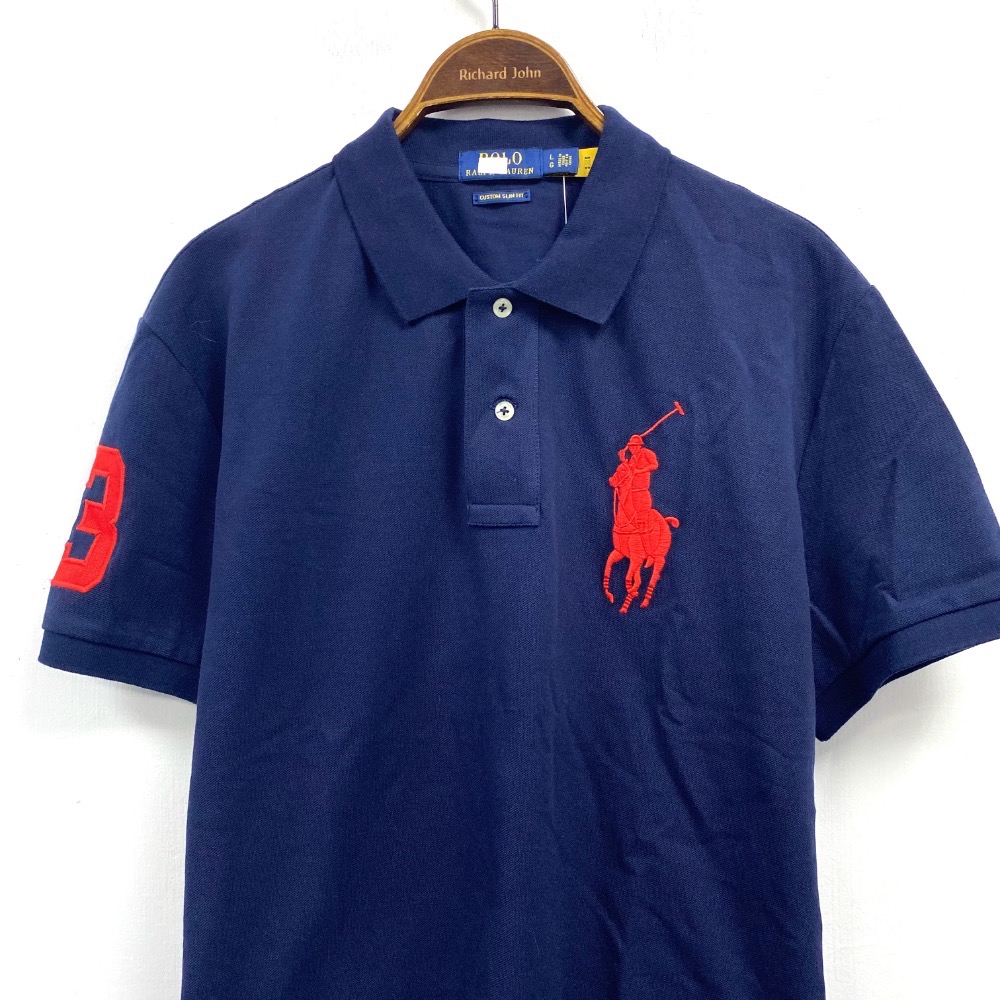 男-3號馬繡花網眼 POLO 衫-規格圖10