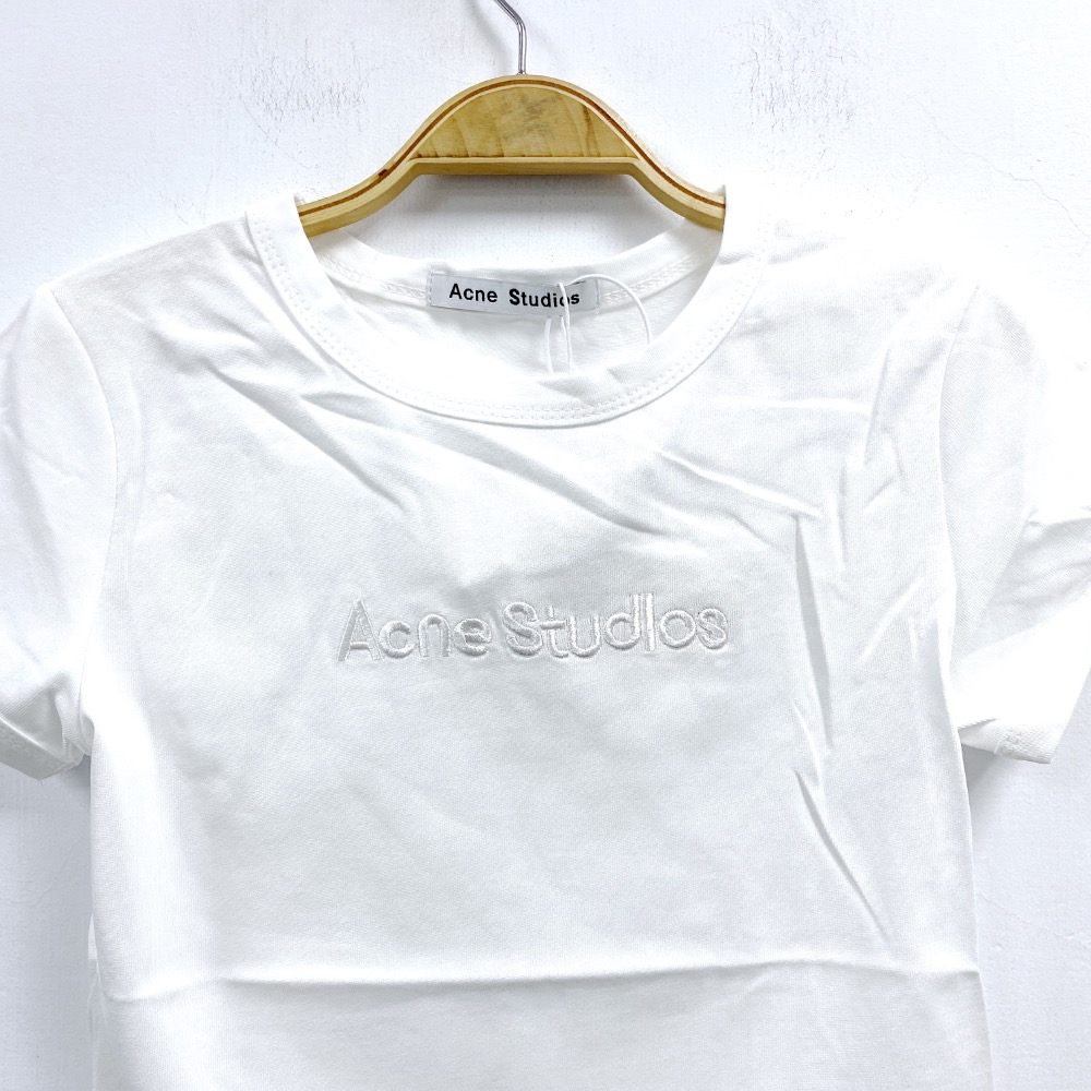 女- ACNE 繡花合身棉 T-細節圖2