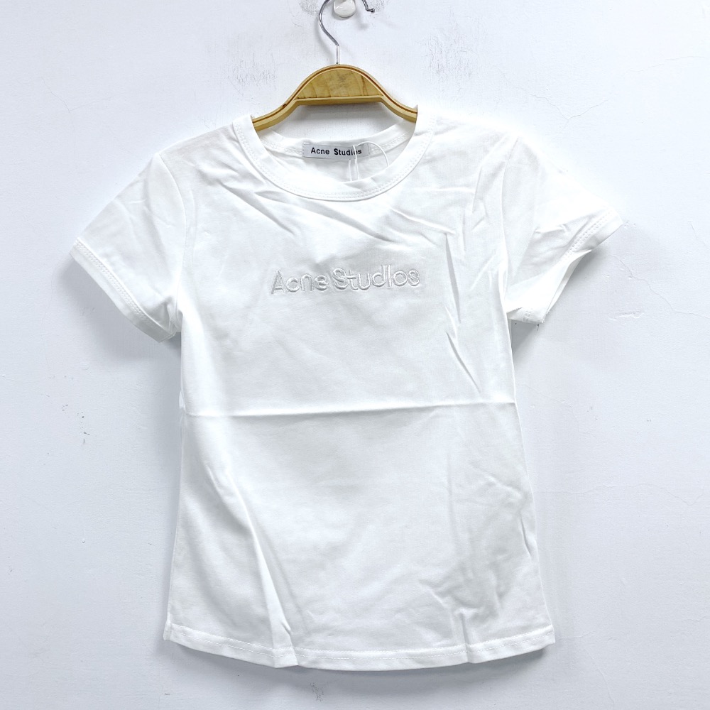 女- ACNE 繡花合身棉 T-規格圖3