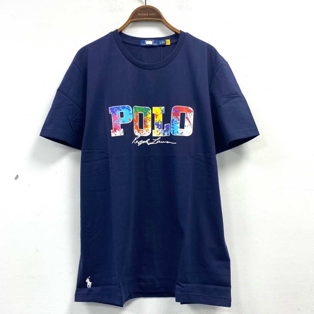 男-POLO 圓領棉 T-細節圖3