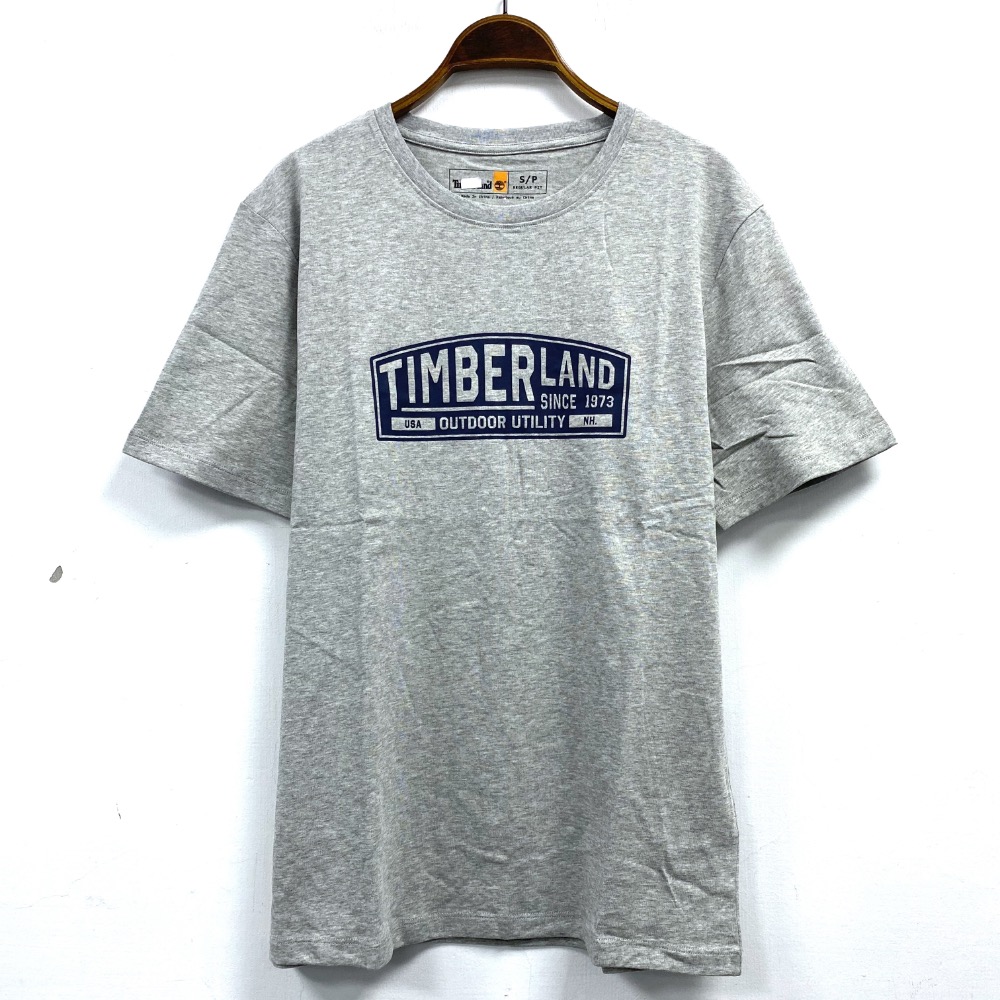 男-TIM 印花圓領棉 T-細節圖3