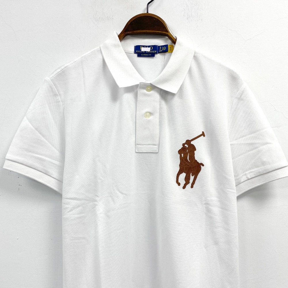 男-皮標polo衫-細節圖2