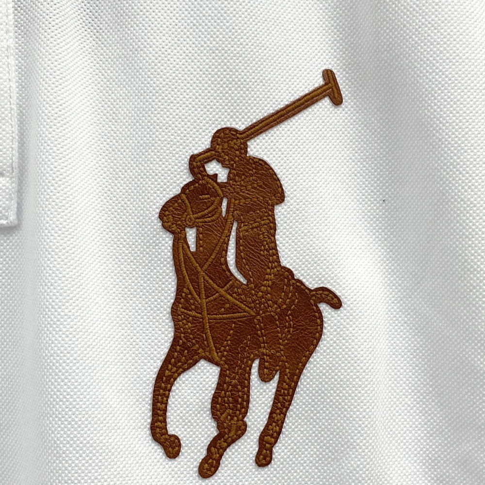 男-皮標polo衫-細節圖3