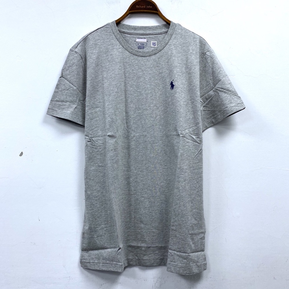 男- 素色絲光棉圓領棉 T-細節圖6