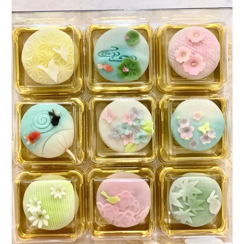 【台灣現貨】日式 和菓子【水羊羹 水波紋 壓紋印】水紋 花菓子 和果子 練切 羊羹 水菓子 三角棒 烙印 祥雲紋 工具-細節圖5