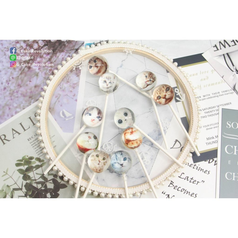 星空棒棒糖【2022 虎年】紙模 2.5cm 2.8模具可參考 星球 水晶棒棒糖 星球棒棒糖 參考可食用紙模 威化紙-細節圖3