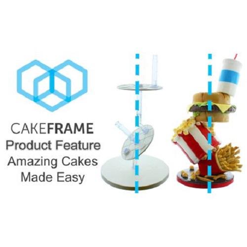 英國CakeFrame【蛋糕支架組】反重力蛋糕支架 結構蛋糕支架 Cake frame-細節圖4