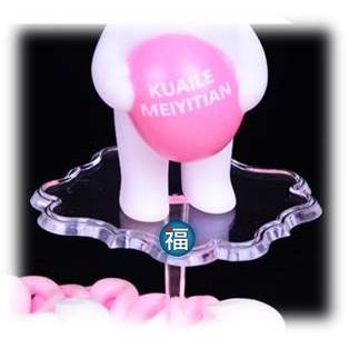 IG網紅款【蛋糕裝飾插牌/插旗配件】公仔底托底座(5入) 適用翻糖甜點桌婚禮小物杯子吸管裝飾拍照下午茶惠爾通蛋白粉-細節圖5