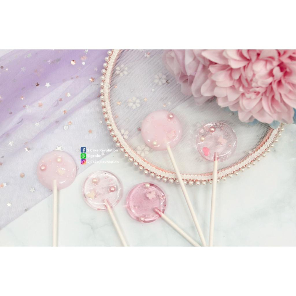 星空 棒棒糖【新年 喜氣小豬】紙模 5cm /3.5cm / 2.5cm 2.8 星球 水晶棒棒糖 威化紙 糯米紙 豬年-細節圖3