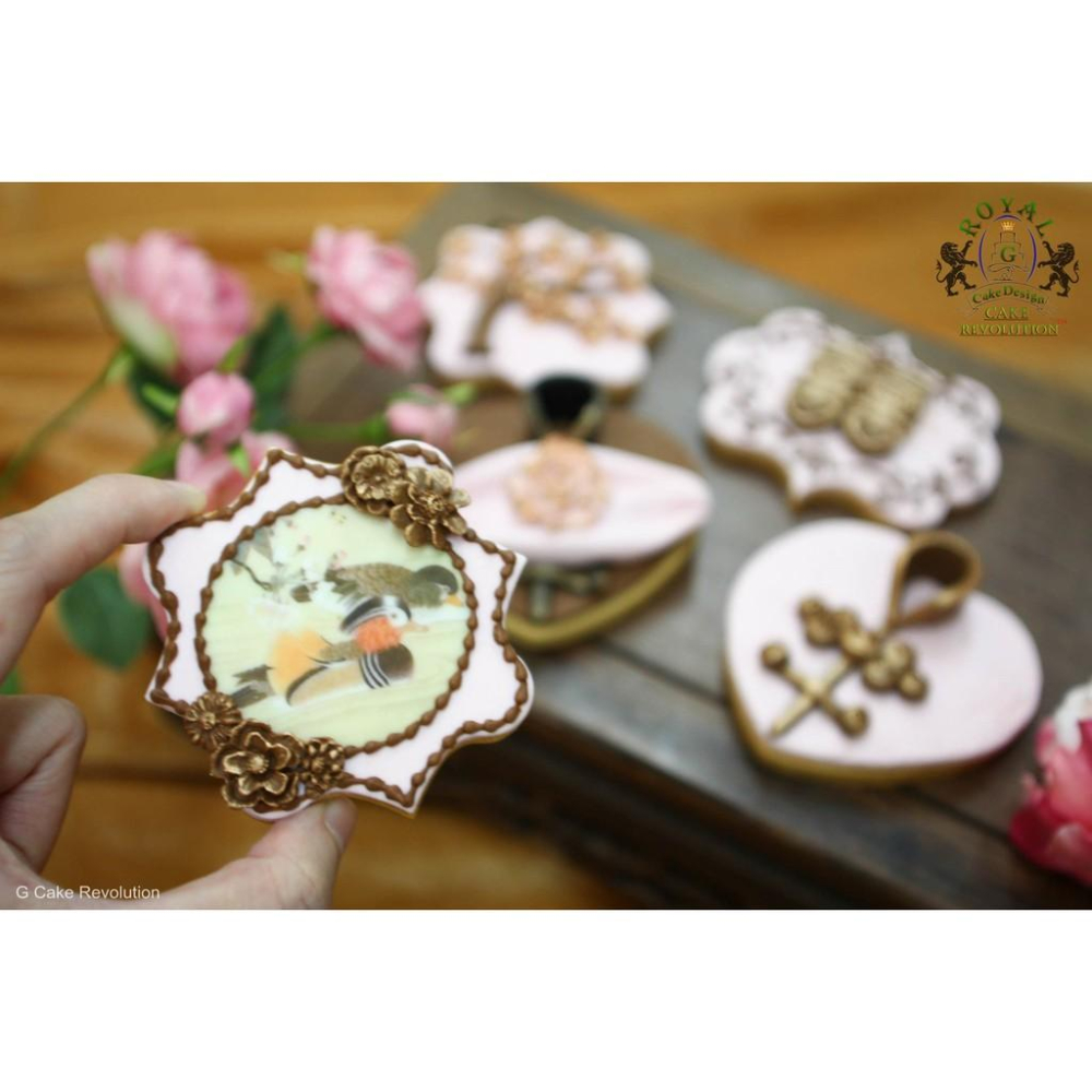 矽膠模【心花朵朵開B】花朵 花花 綜合 參考翻糖工具 糖花模 巧克力模手工皂模花脈模 蛋白粉泰勒粉-細節圖4