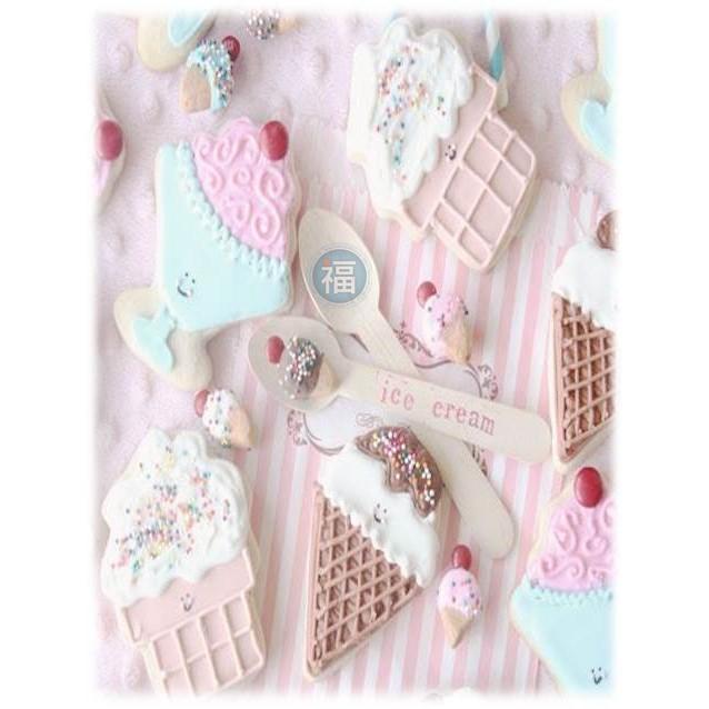 餅乾模【夏日 雪糕球 甜筒】冰淇淋 餅乾切模使用在蛋糕裝飾翻糖霜餅乾蛋白粉預拌粉泰勒粉蕾絲粉愛素糖珠光粉噴霧-細節圖4