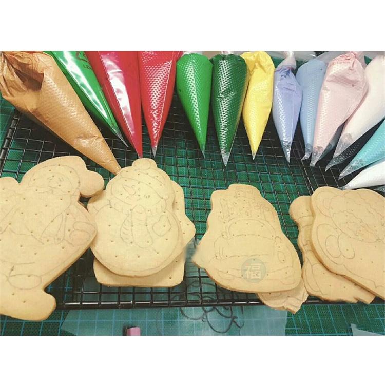 【小號】防滑 擠花袋 拋棄式 100入 使用在三明治袋鮮奶油擠花韓式裱花蛋糕轉台蛋白粉食用色素筆豆沙擠花嘴-細節圖7