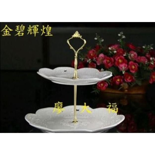 現貨 【浮雕 蕾絲 午茶盤 中柱 桿子】５色可選適用午茶盤歐式三層蛋糕架子點心架子甜品台婚禮佈置批發餐具提把拍攝道具蕾絲-細節圖6