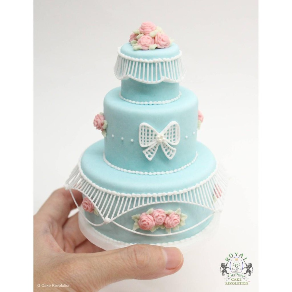 矽膠模【四尺寸玫瑰花】惠爾通wilton蛋白粉泰勒粉色粉色膏翻糖蛋糕糖霜餅乾食用色素筆珠光粉餅乾模Sugarflair-細節圖6