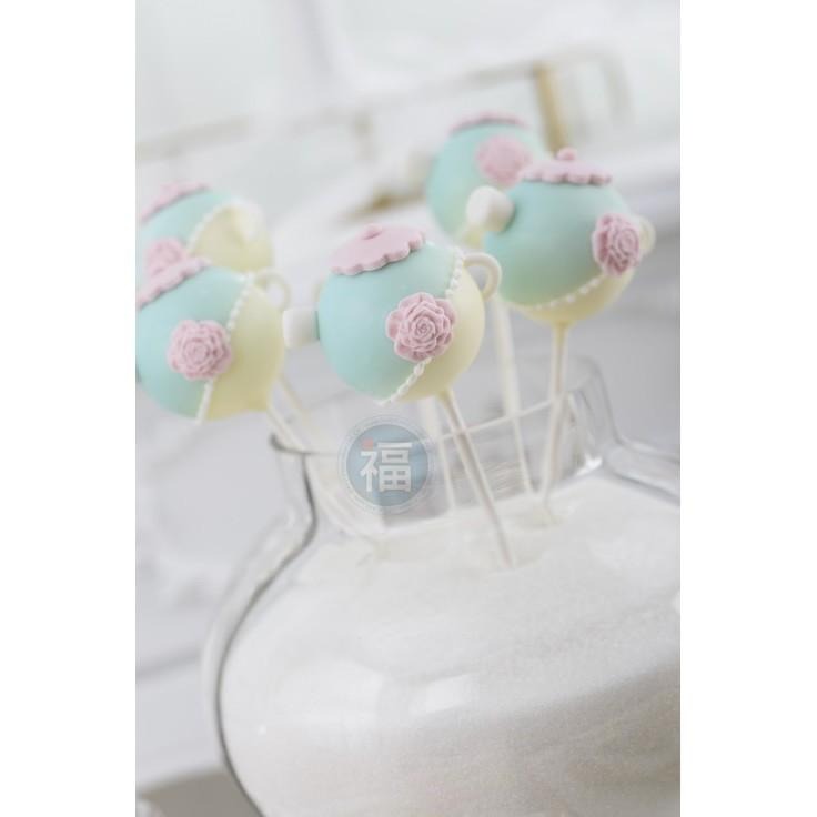 矽膠模【四尺寸玫瑰花】惠爾通wilton蛋白粉泰勒粉色粉色膏翻糖蛋糕糖霜餅乾食用色素筆珠光粉餅乾模Sugarflair-細節圖10