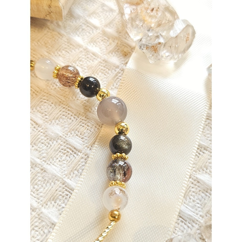 小行星60號•Echo｜設計款水晶手鍊-細節圖3