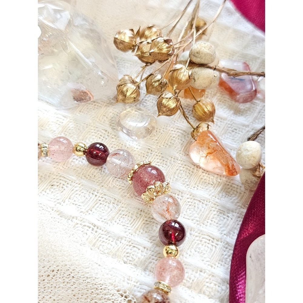 小行星23號•Thalia｜設計款水晶手鍊-細節圖2