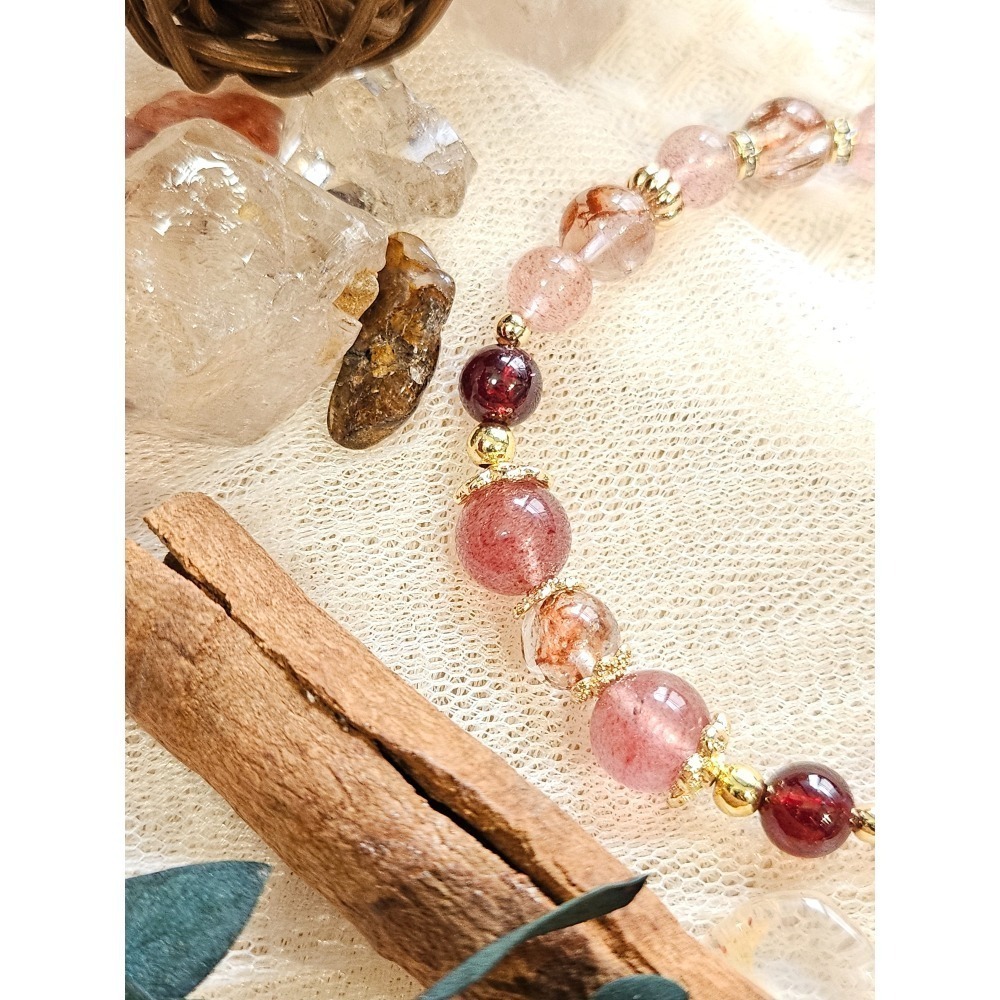 小行星23號•Thalia｜設計款水晶手鍊-細節圖3