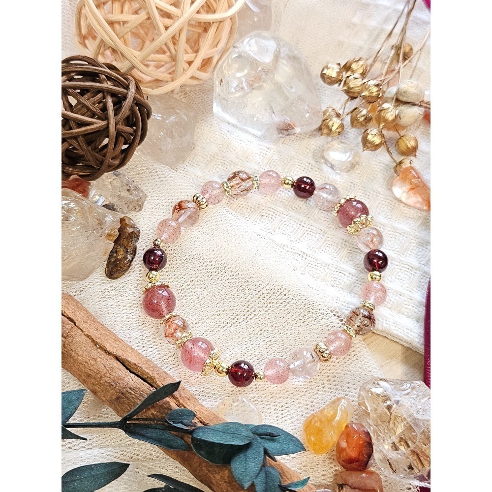 小行星23號•Thalia｜設計款水晶手鍊-細節圖4