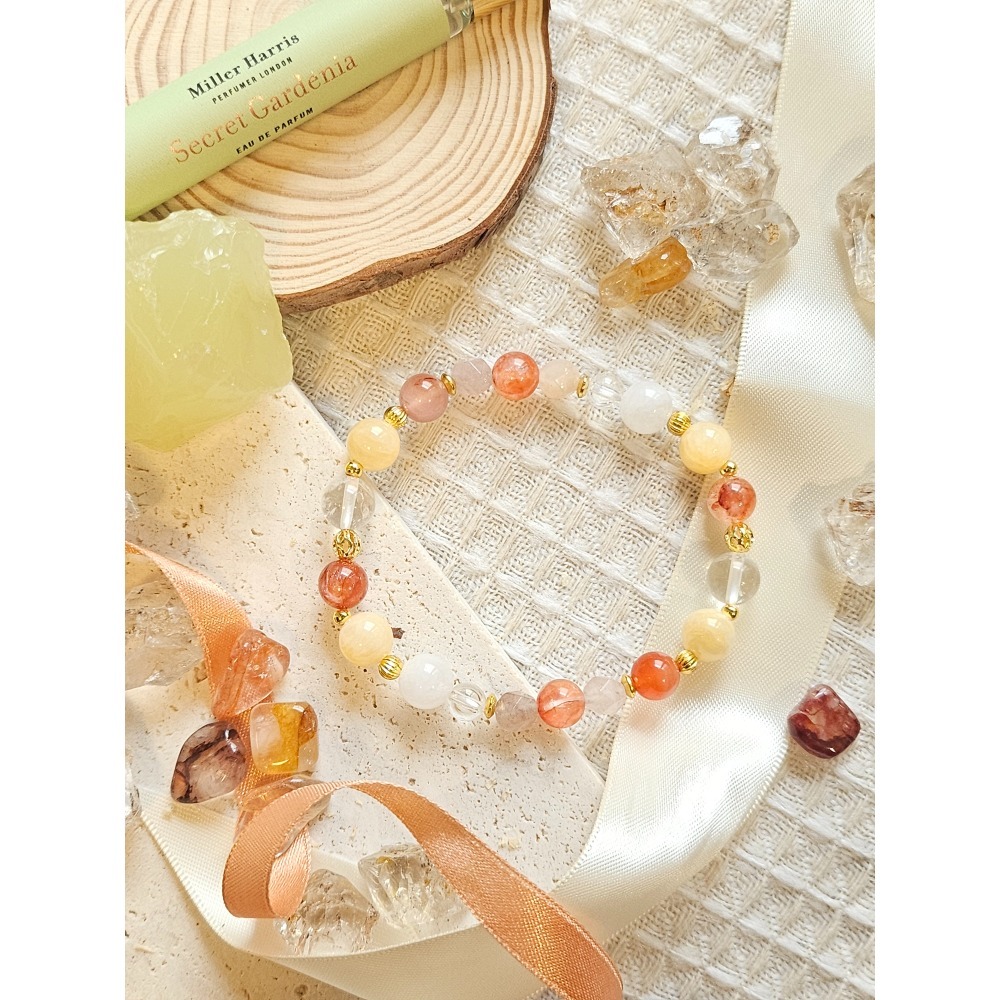 小行星6號•Hebe｜設計款水晶手鍊-細節圖4