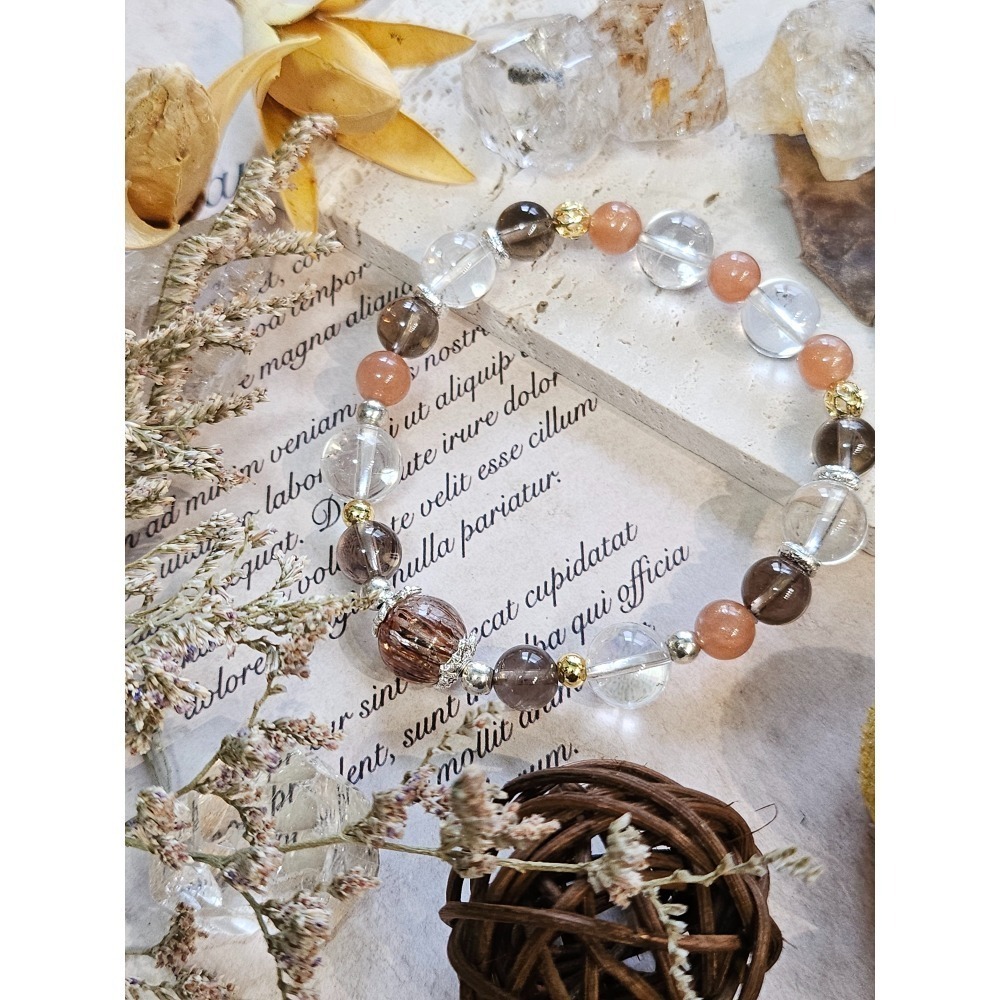 小行星13號•Egeria｜設計款水晶手鍊-細節圖4