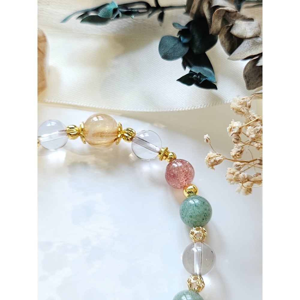 小行星31號•Euphrosyne｜設計款水晶手鍊-細節圖2