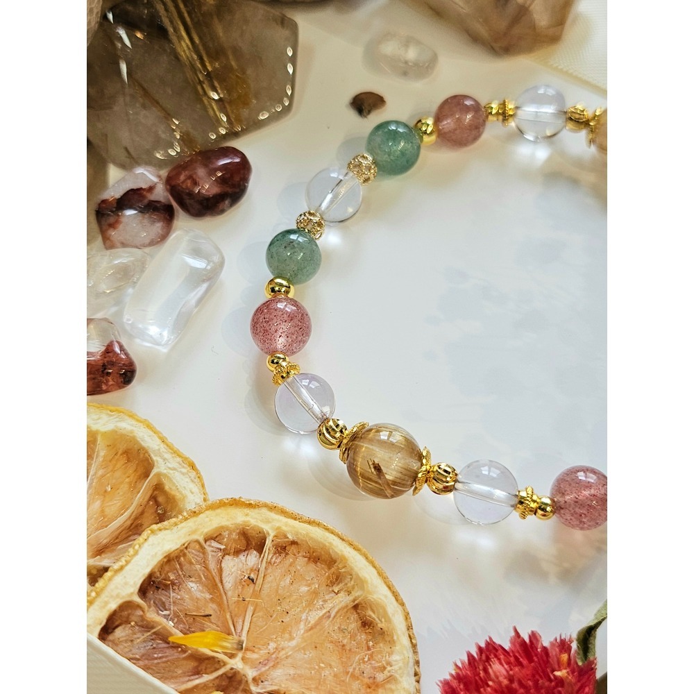 小行星31號•Euphrosyne｜設計款水晶手鍊-細節圖3