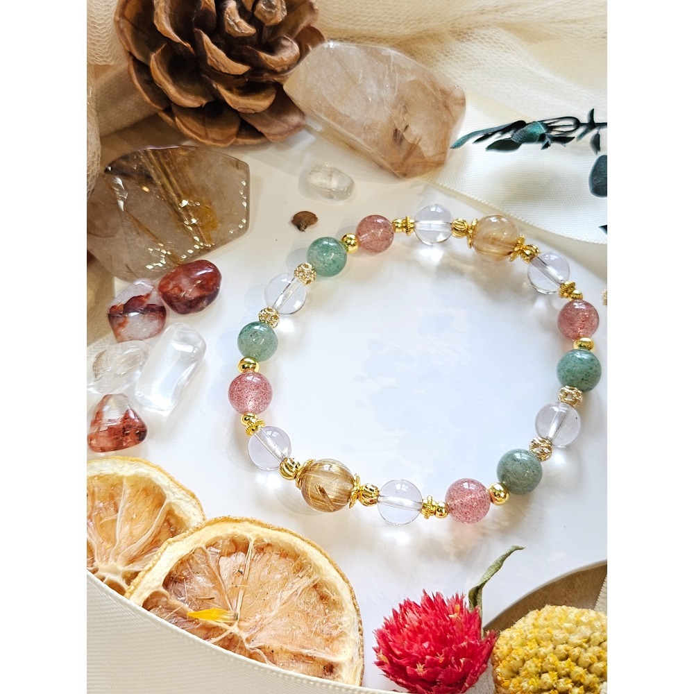 小行星31號•Euphrosyne｜設計款水晶手鍊-細節圖4