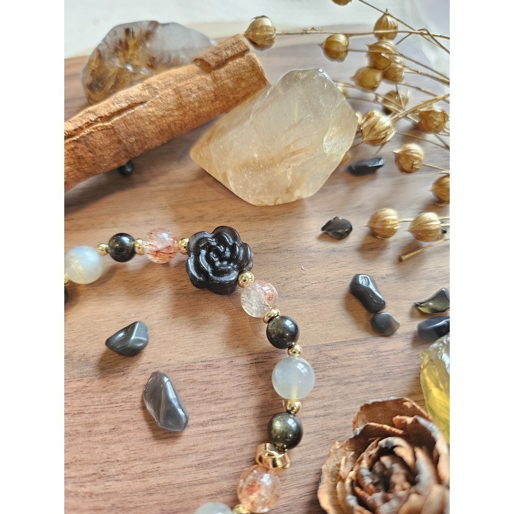 小行星72號•Feronia｜設計款水晶手鍊-細節圖2