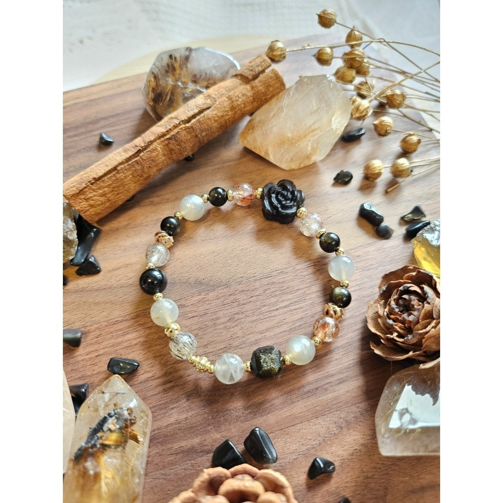 小行星72號•Feronia｜設計款水晶手鍊-細節圖4