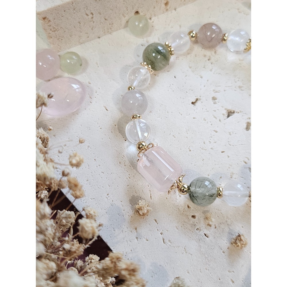 小行星62號•Erato｜設計款水晶手鍊-細節圖2