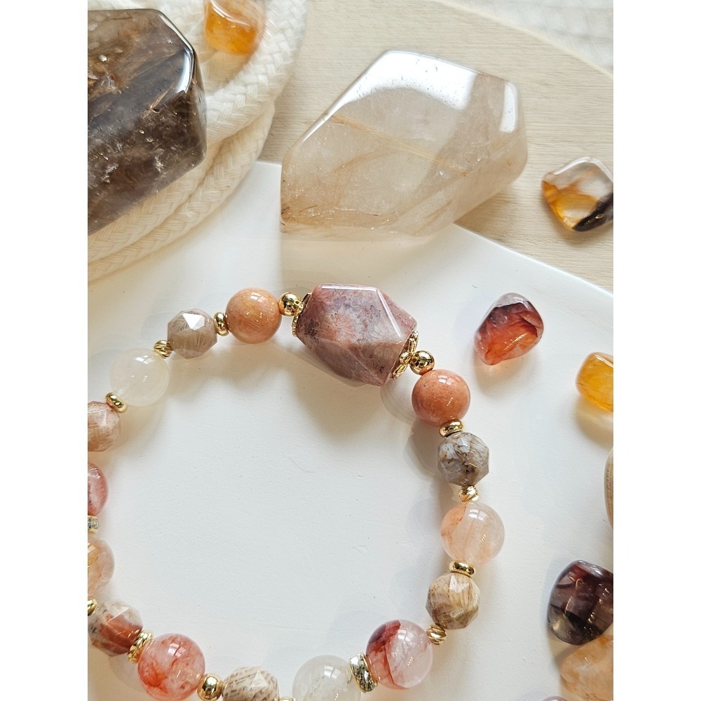 小行星71號•Niobe｜設計款水晶手鍊-細節圖2