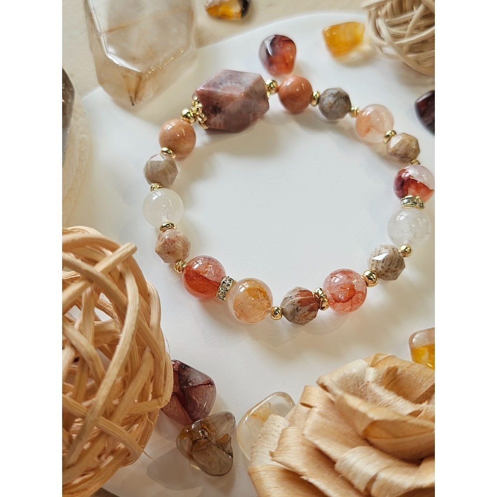 小行星71號•Niobe｜設計款水晶手鍊-細節圖3