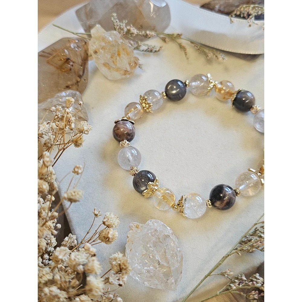 小行星96號•Aegle｜設計款水晶手鍊-細節圖2