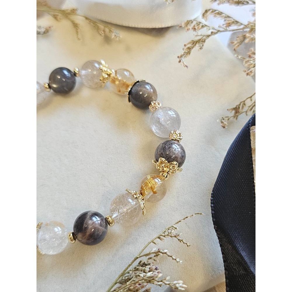 小行星96號•Aegle｜設計款水晶手鍊-細節圖3