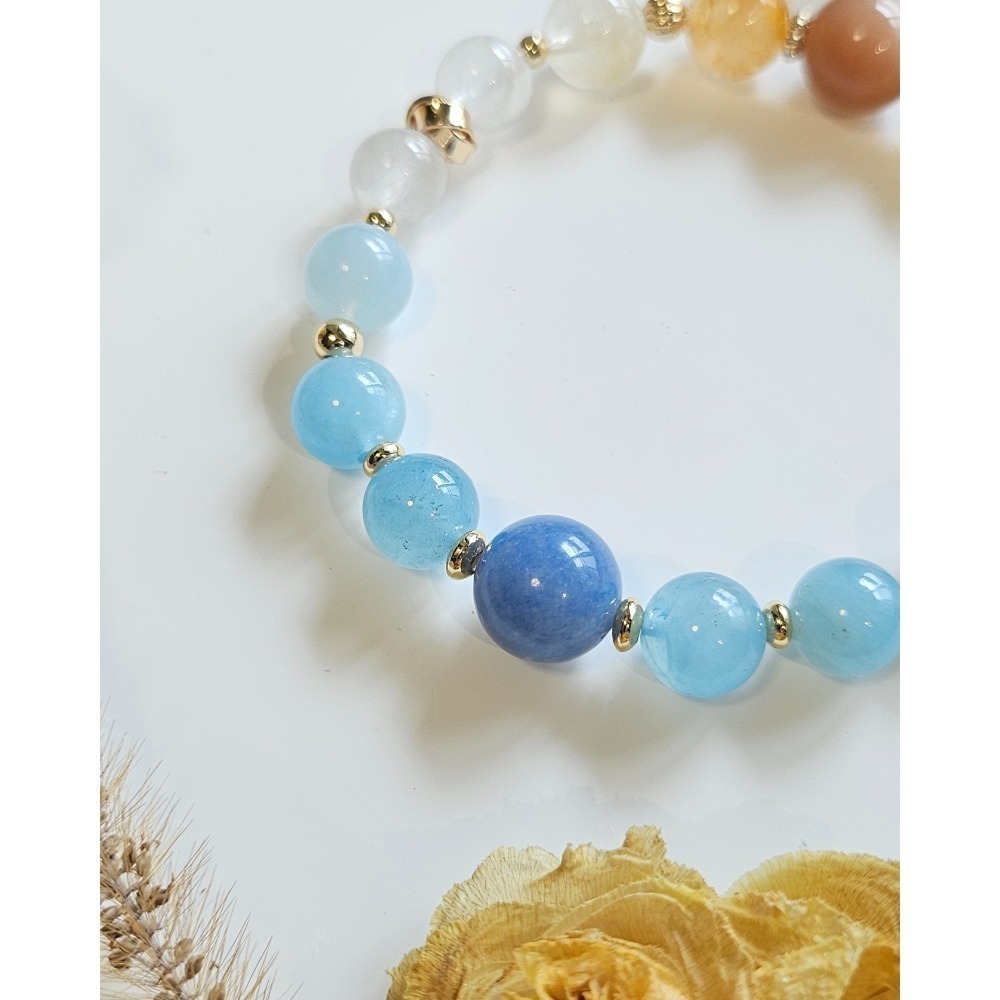 小行星47號•Aglaja｜設計款水晶手鍊-細節圖2