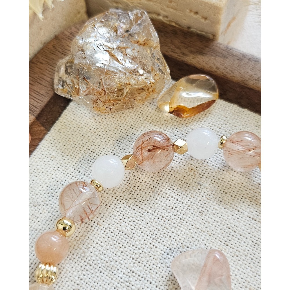 小行星46號•Hestia｜設計款水晶手鍊-細節圖2