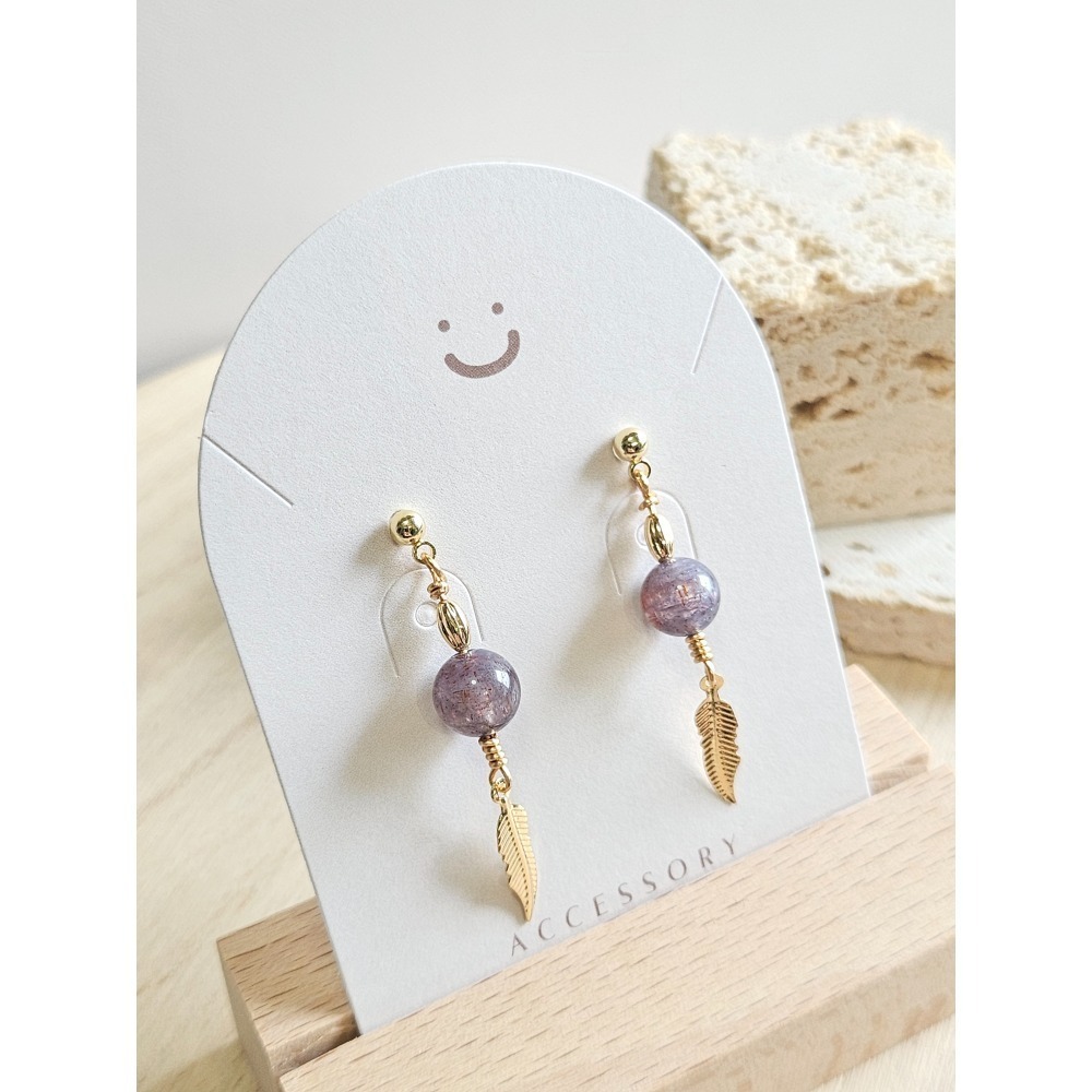 Stardust 002｜星塵系列｜水晶耳飾-細節圖2