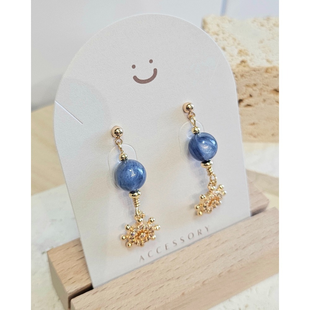 Stardust 004｜星塵系列｜水晶耳飾-細節圖2