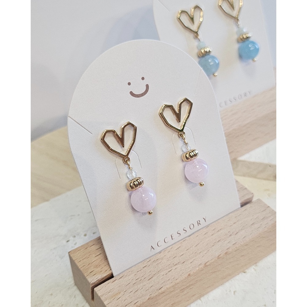 Nebula 003｜星雲系列｜水晶耳飾-細節圖2