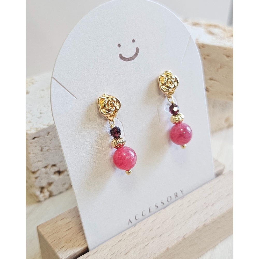 Nebula 004｜星雲系列｜水晶耳飾-細節圖2