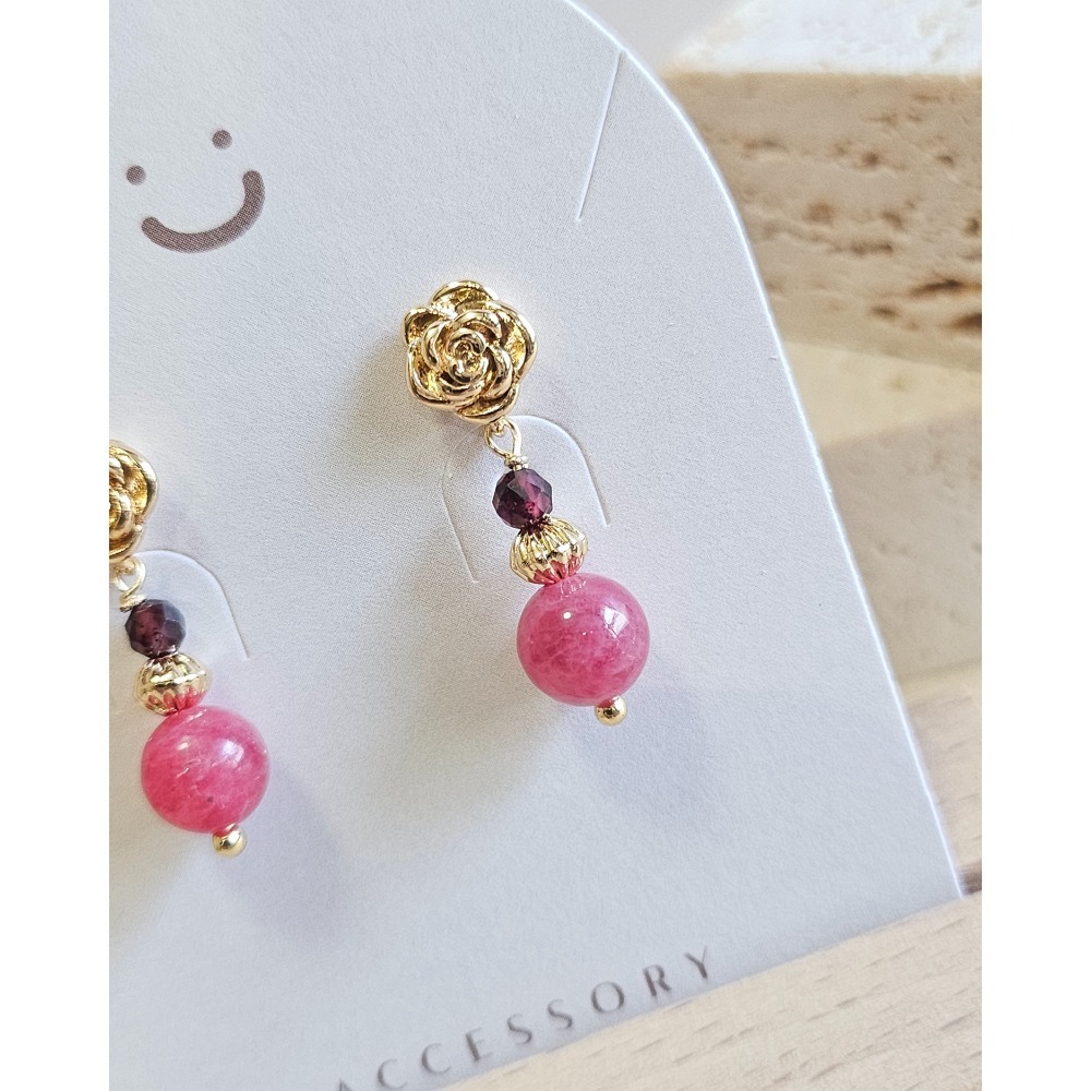 Nebula 004｜星雲系列｜水晶耳飾-細節圖3