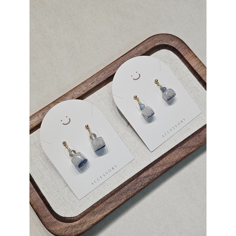 Nebula 005｜星雲系列｜水晶耳飾-細節圖5