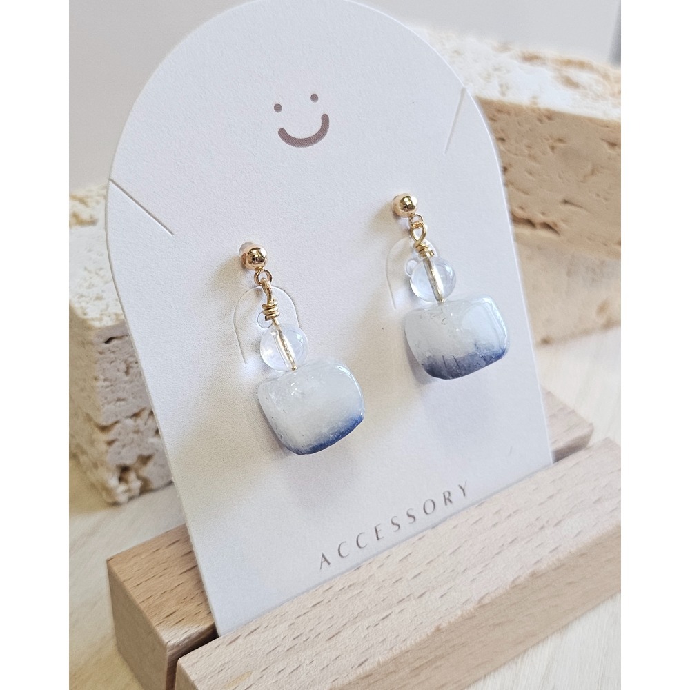 Nebula 005｜星雲系列｜水晶耳飾-規格圖5