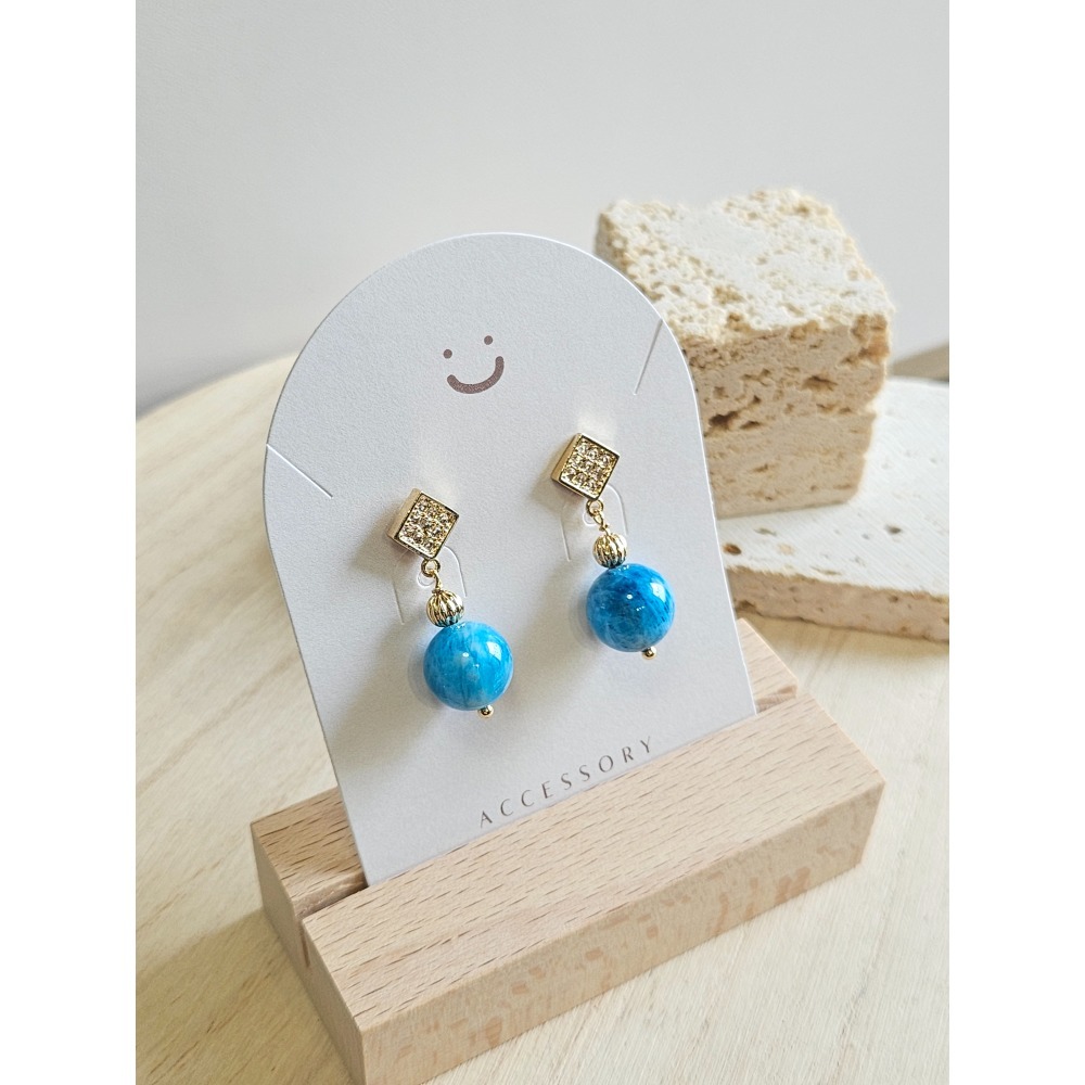 Main Star 006｜主星系列｜水晶耳飾-細節圖2