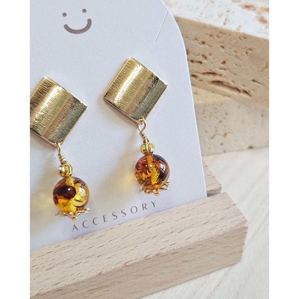 Main Star 010｜主星系列｜水晶耳飾-細節圖3