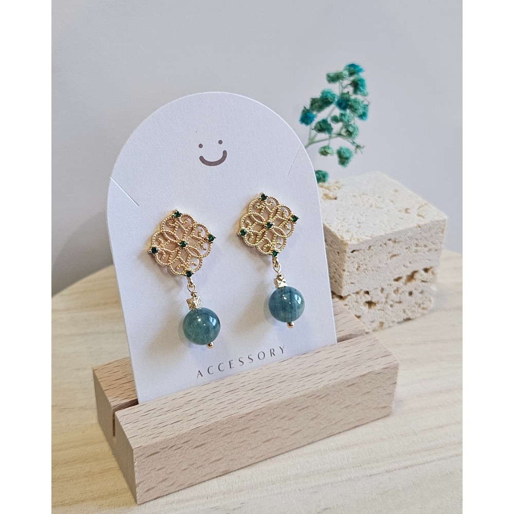 Main Star 011｜主星系列｜水晶耳飾-細節圖2